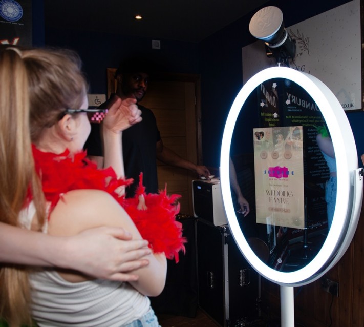 inexpensive magic selfie mirror hire