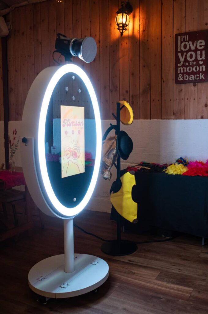 uk magic selfie mirror hire