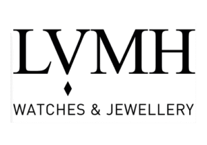 black and white lvmh jewellery company logo
