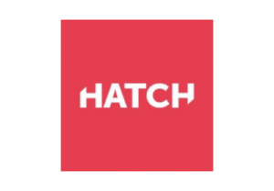 red and white hatch group logo