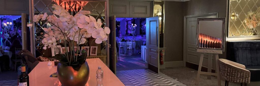 foyer area of grosvenor pulford hotel & spa