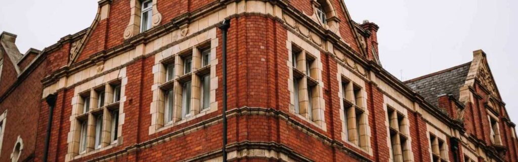 view of outer windows of met hotel in leeds